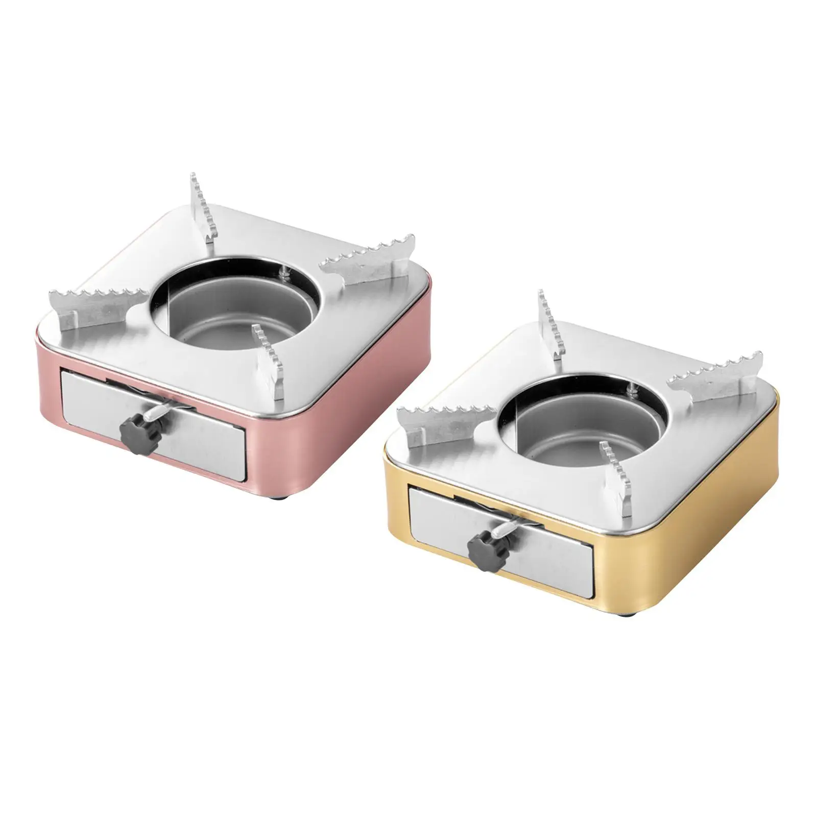 

Portable Mini Spirit Burner Stove Stainless Steel Solid/Liquid Stove Lightweight Furnace for Outdoor Hiking Camping