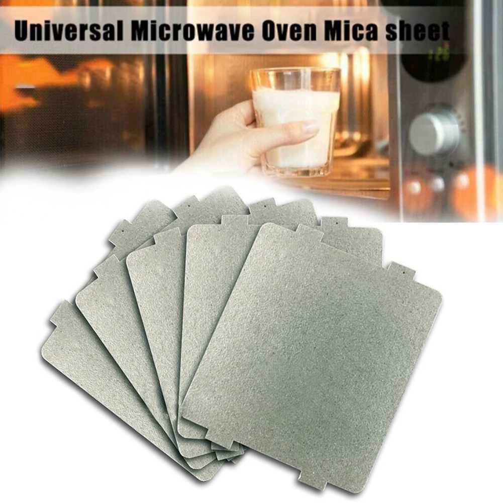

1/5/10PCS Mica Plates Thick Microwave Oven Toaster Mica Plates Silicone Resin Sheets For Midea Universal Hair Dryer Warmer Parts