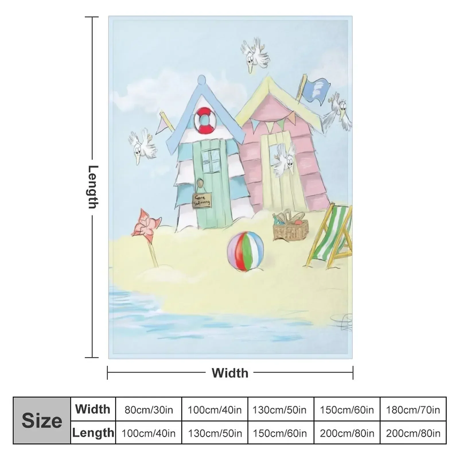 Пляжные хатинты - Плед для плавания Gone диван-кровать тонкие одеяла