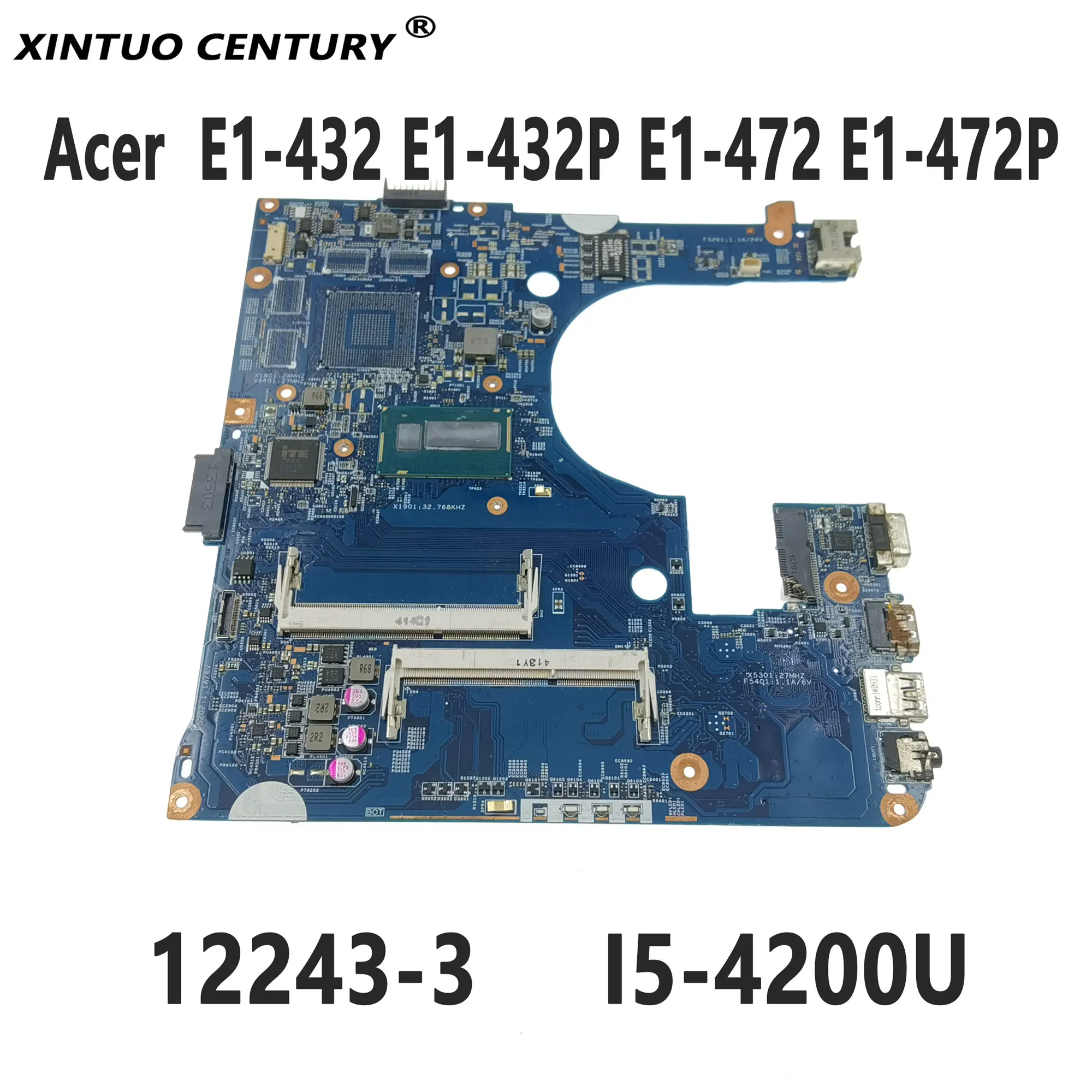 

Материнская плата NBMFJ11003 для ноутбука ACER E1-432 E1-432P E1-472 E1-472P, 12243 yp21. 031 100%-3 NB.M7V11.008 I5-4200U CPU протестирована