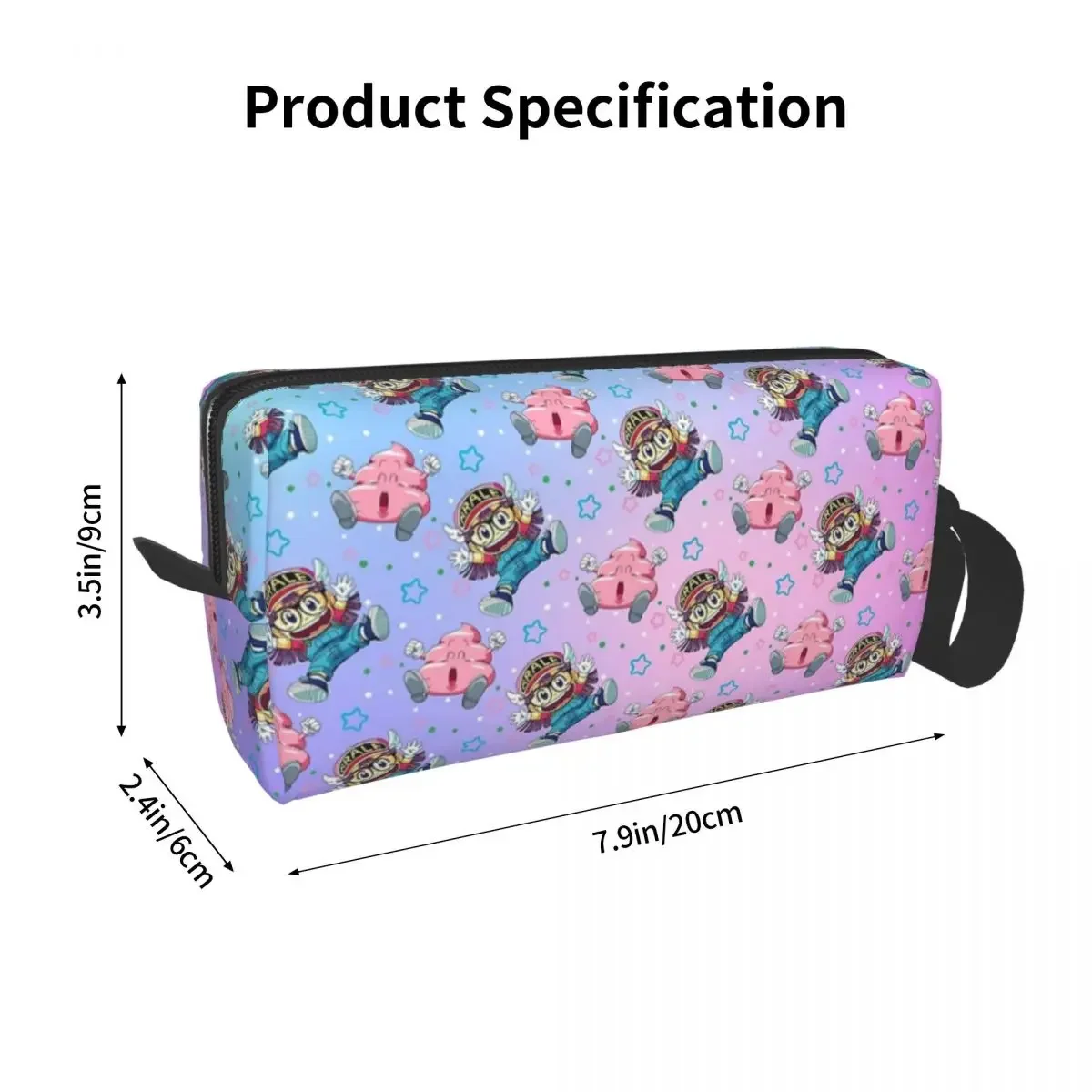 Arale And Poop Dr Slump косметичка-органайзер для хранения косметики Dopp Kit косметичка