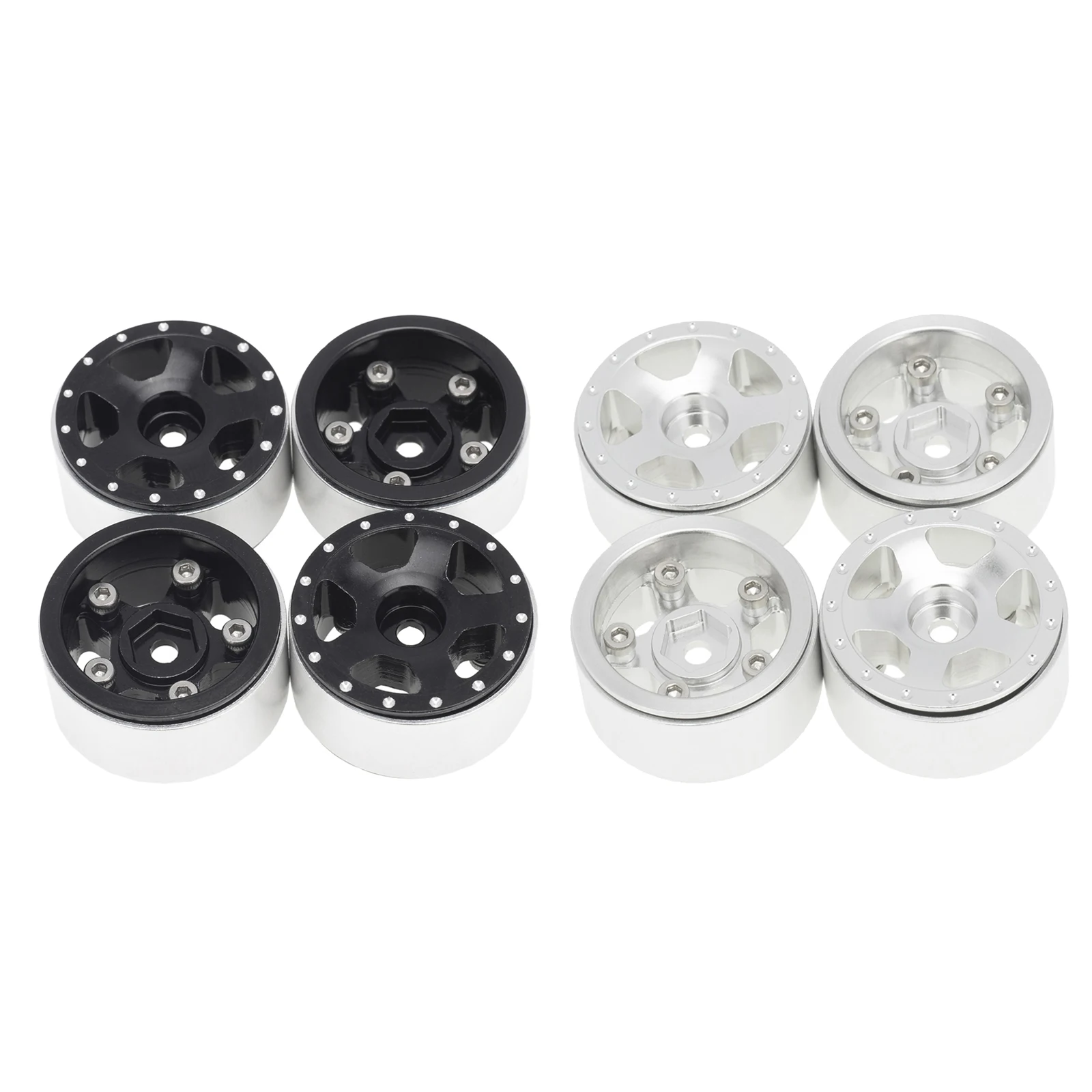 

RC Car Wheel Rim Remote Control Cars Wheel Rims for Axial SCX24 AXI00002 Upgrade Parts