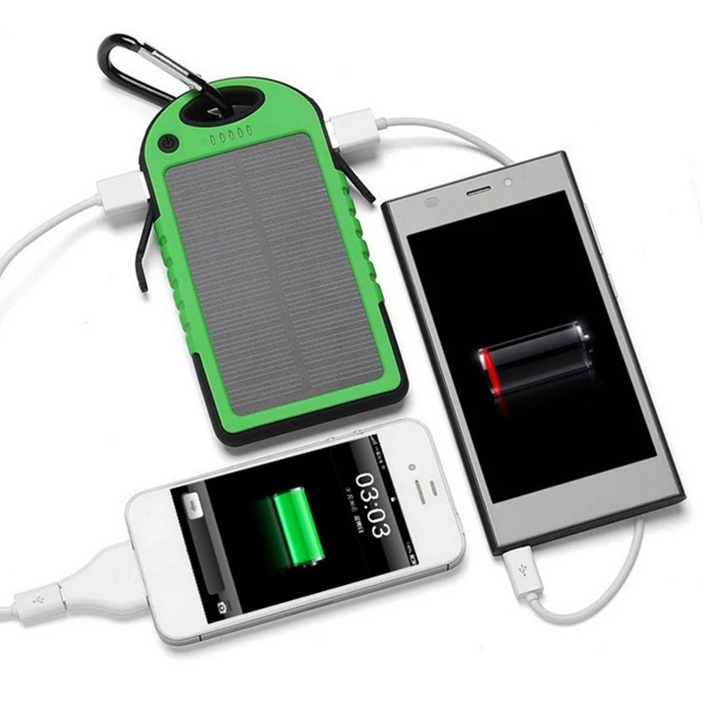 Внешний аккумулятор для мобильного устройства. Solar power bank 5000 mah - аккумулятор на солнечной батарее. солнечный пауэр банк 5000 mah. solar energy power bank10049. внешний аккумулятор с солнечной солар чаргер.