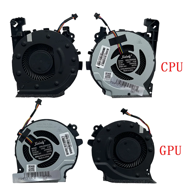 Новый ноутбук, центральный процессор для ПК, игровой, 4 зеленых лезвия Pavilion 15-CX 15-cx0060TX, Φ CX0598 CX0040NR CX0071NR CX0999