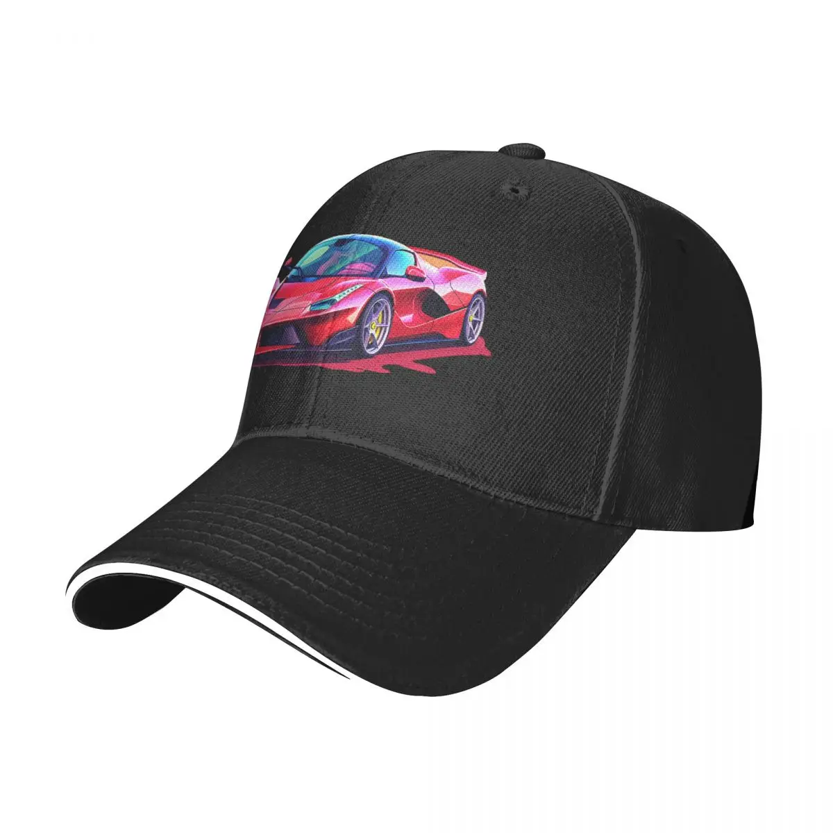 

Passionate Sports Car Baseball Cap 2D Elements Cartoon Fashion Men Trucker Hat Print Skate Snapback Cap Birthday Gift