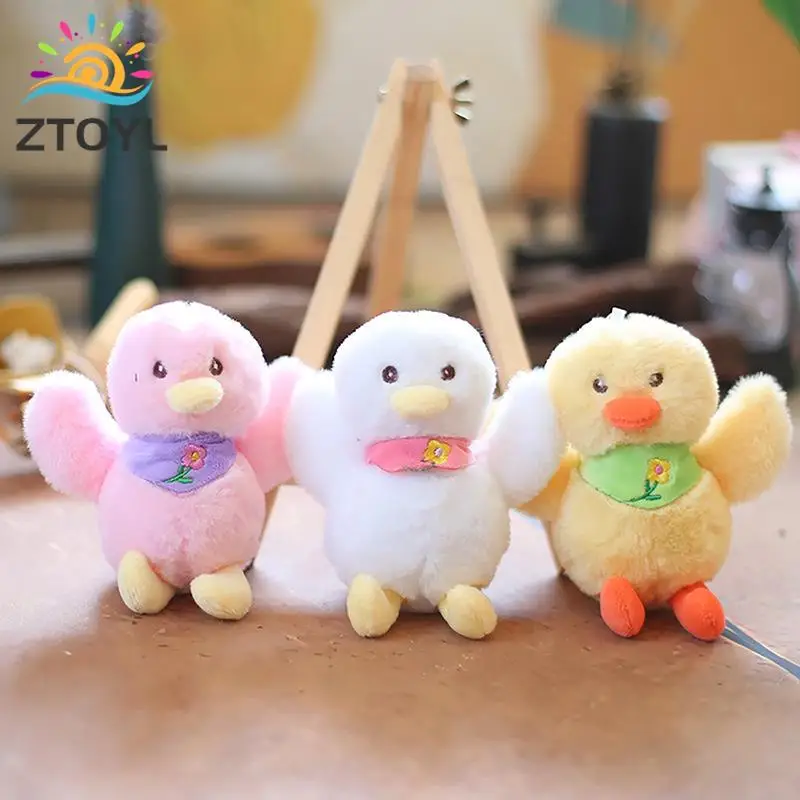 

1Pc Cute Exquisite Distinctive Duck Plush Toy Doll Keychain Creative Backpack Pendant Grab Machine Doll