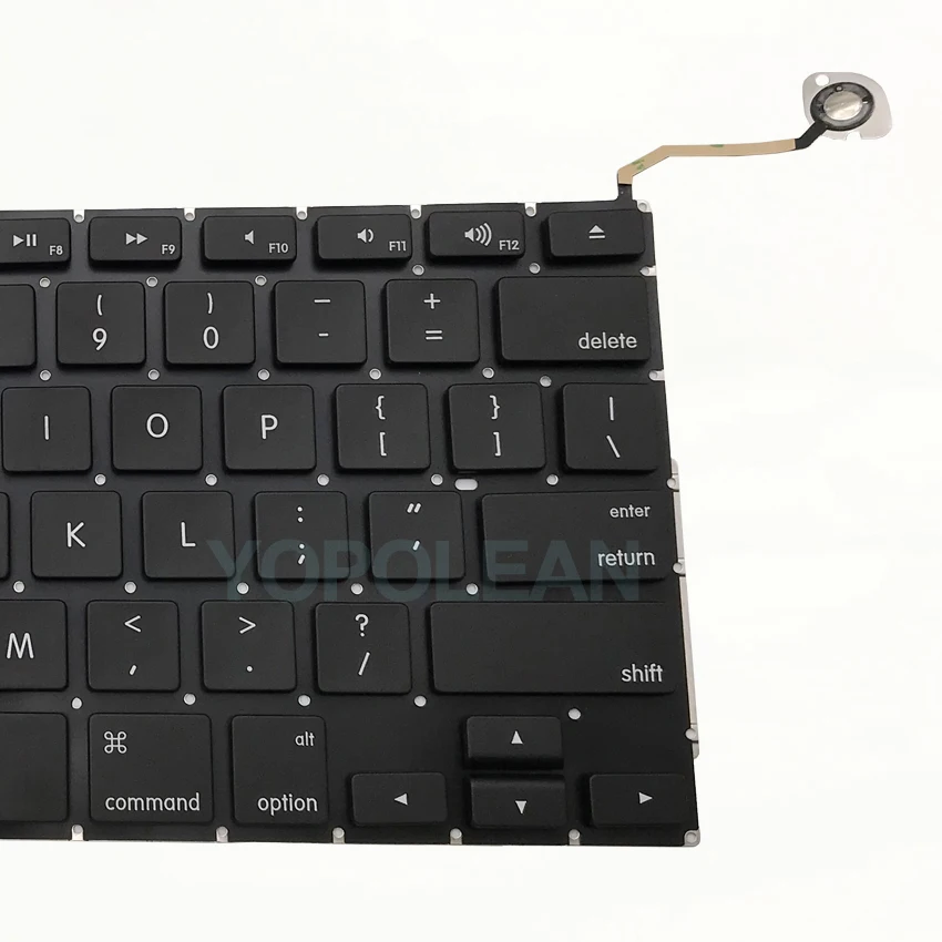 Клавиатура A1286 для Macbook Pro 15 дюймов с подсветкой 5 комплектов | Сменные клавиатуры