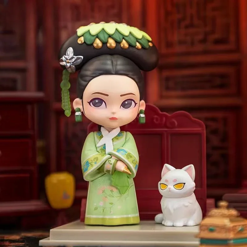 Фото Императрицы в дворце Legend of Zhen Huan слепая коробка коробка-сюрприз оригинальная фигурка мультяшная модель коллекция Mystery Box №2