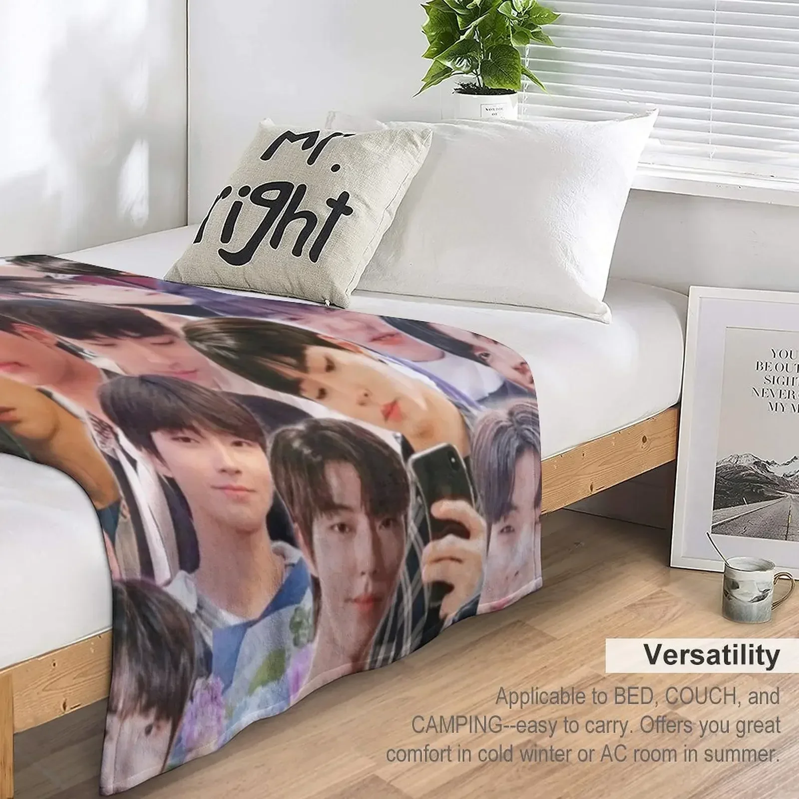 Hwang In-yeop ковер для коллажей манга красивые мягкие одеяла младенцев