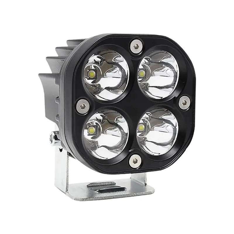

Motorcycle Handlebar Spotlight Super Bright LED Flashlight For Emergencies 12V ATV Handlebar Aluminium Alloy Waterproof Switches
