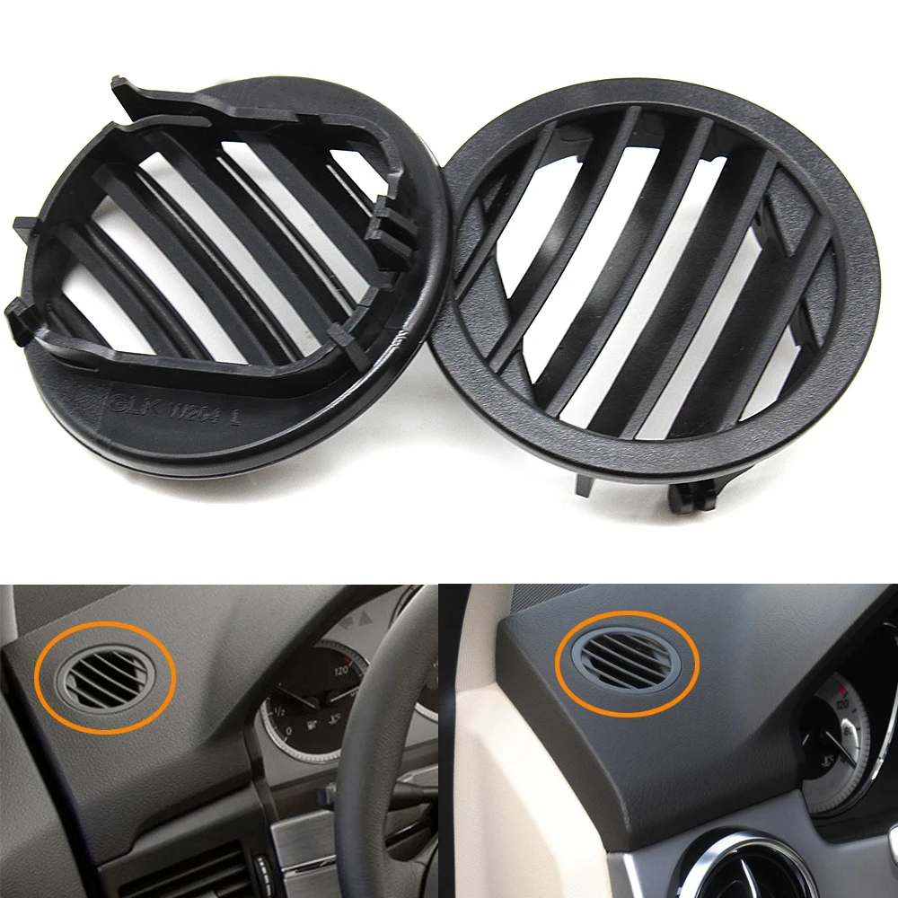 

Car Dashboard Air Conditioning AC Vent Outlet Grill Round Cover Panel For Mercedes Benz 204 GLK X204 GLK220 GLK250 GLK300 GLK350