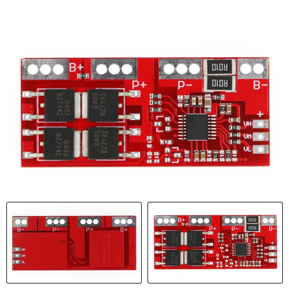 

1pc 4S 30A 14.8V Li-ion Lithium Battery Protection Board Battery Equalizer Board For Nominal Voltage Of 14.4V 14.8V 16.8V