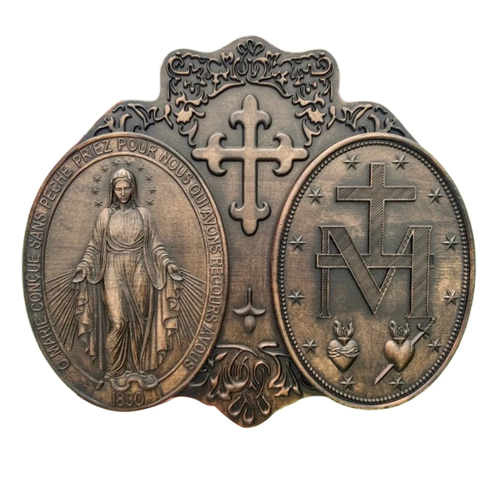 

Wood Our Lady Of Fatima Wall Decor Religious Gifts Our Lady Of Fatima Carving Embossed Cut Wood 30x40cm Modern Style Gift