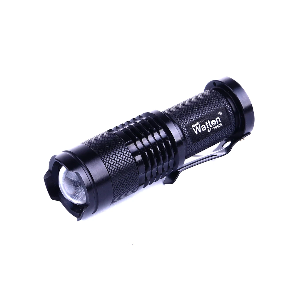 

Mini powerful rechargeable battery flashlight Watton powerful light long range camping lighting LED light head lamp flashlight portable