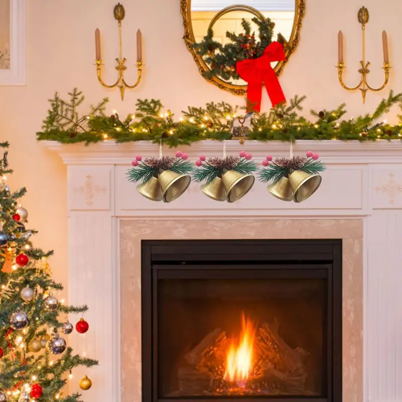 Рождественские колокольчики сани колокольчик украшение рождественские