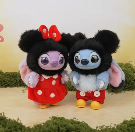 Фото POPMART Disney Stitch Adventure Series: Виниловый плюшевый брелок-сюрприз (Blind Box) — коллекционная игрушка-подарок для фанатов аниме, детей и коллекционеров №4
