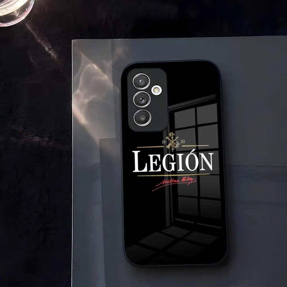Чехол для телефона с испанским легионом Samsung Galaxy S21 S22 S20 S24 S23 Ultra Fe Plus A34 A54 A24 A52 A53 M54