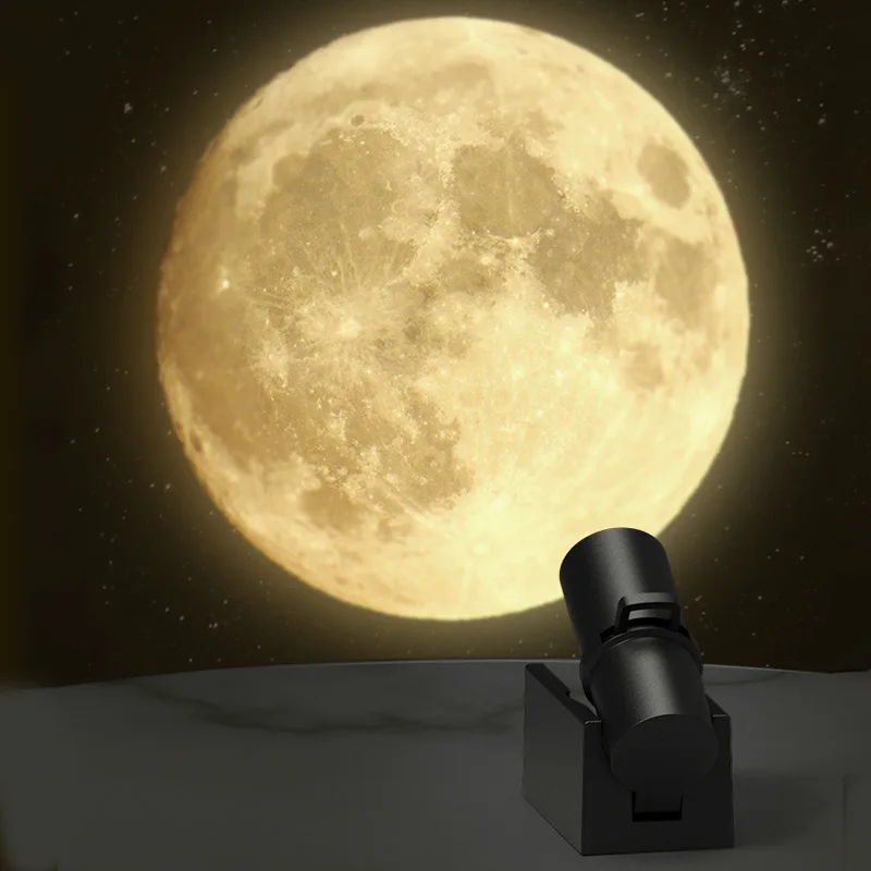 

Проекционная лампа земля Луна Звездный проектор планеты фон атмосфера светодиодный ночник для детской спальни настенный Декор