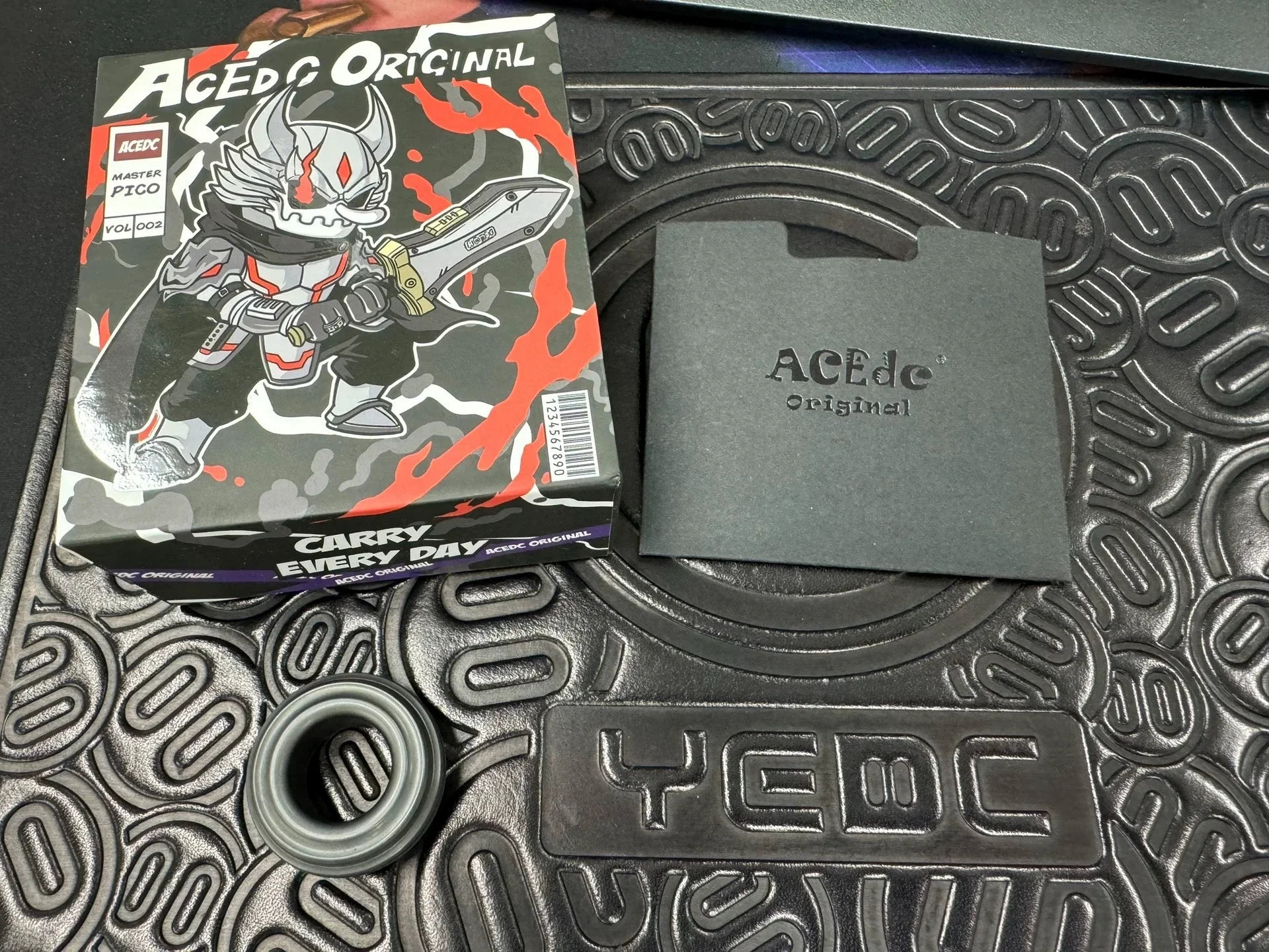 ACEDC Lao Cao механическое кольцо из циркониевого сплава