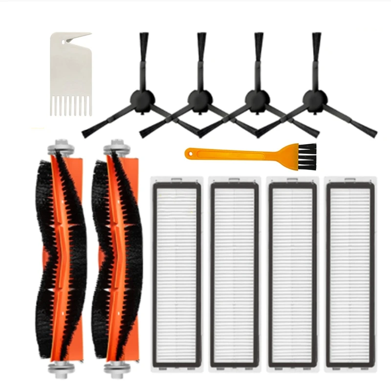 

Roller Main Brush Side Brush Filter Spare Parts For Dreame D9 / L10 Pro Robot Vacuum Cleaner Replacement Accessories