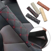 universal car shoulder strap pad pu leather safety car protector accessories interior cover belt cushion shoulder e2v5