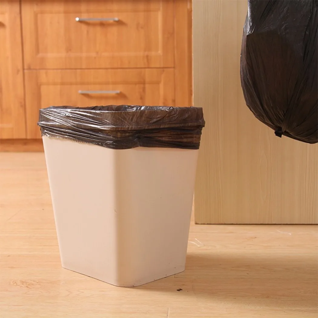 

Household Black Rubbish Bag For Bathroom Garbage Bag Kitchen Points Off Trash Can Bin Rubbish Disposable Plastic Bags