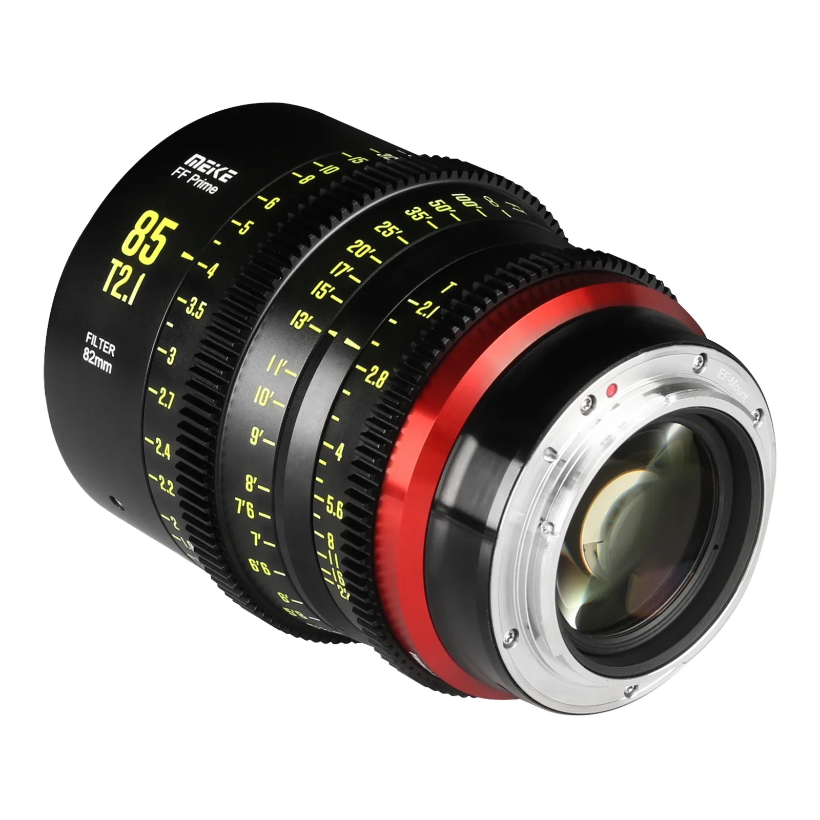 Фото Кинокамерный объектив Meike Prime 85mm T2.1 для полнокадровых кинокамер - быстрая доставка №2