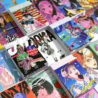 decor 50 pcs cute fashion girl decorative stickers book art craft scrapbooking label diary japanese stationery album journal