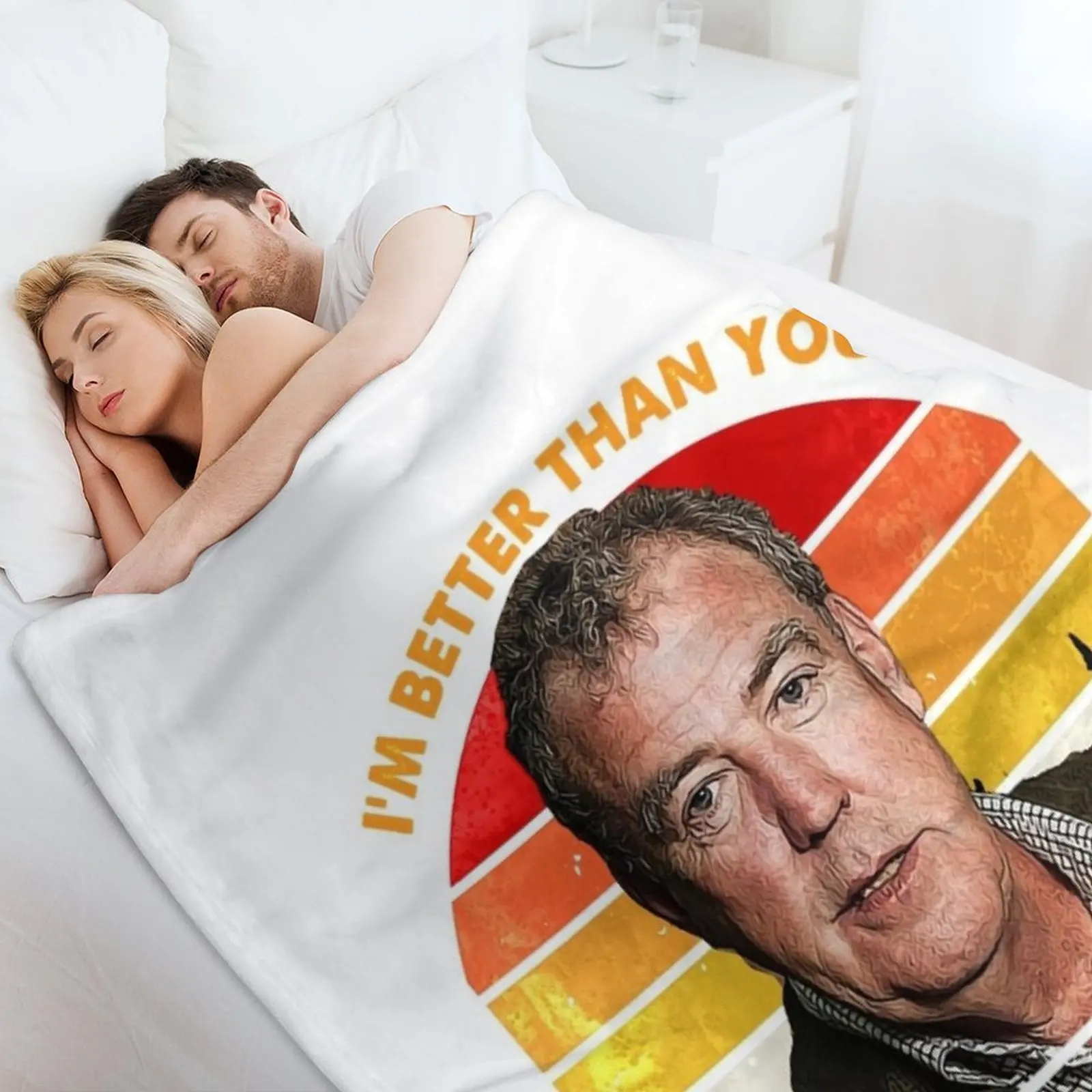 Richard Hammond Top Gear The Grand Tour Джереми Кларксона Забавное мужское одеяло с фанатом