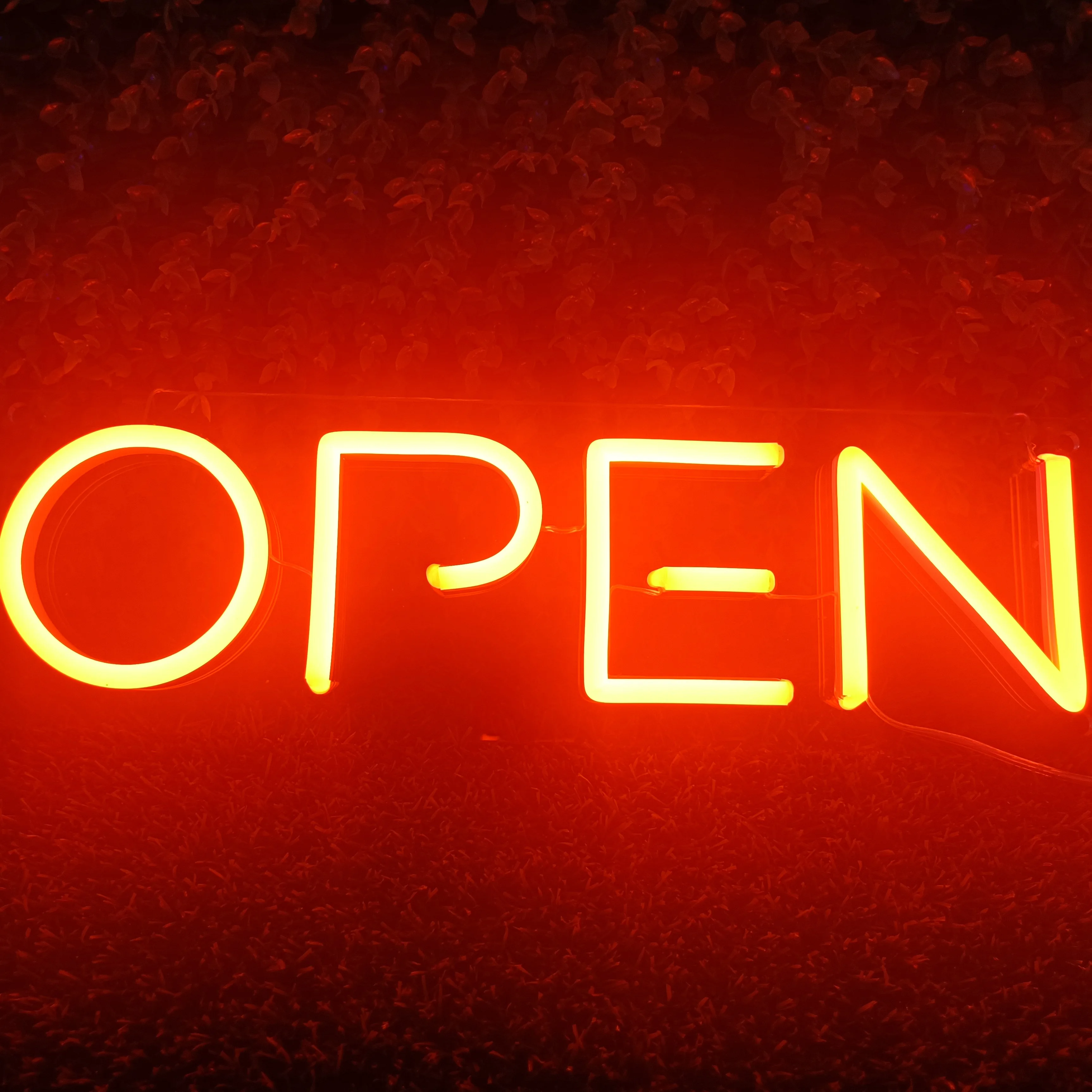 

Open Neon Sign Customized Restaurant Wall Decor DIY LED Letter Sign Shop Logo Custom Led Neon Light Name Signs
