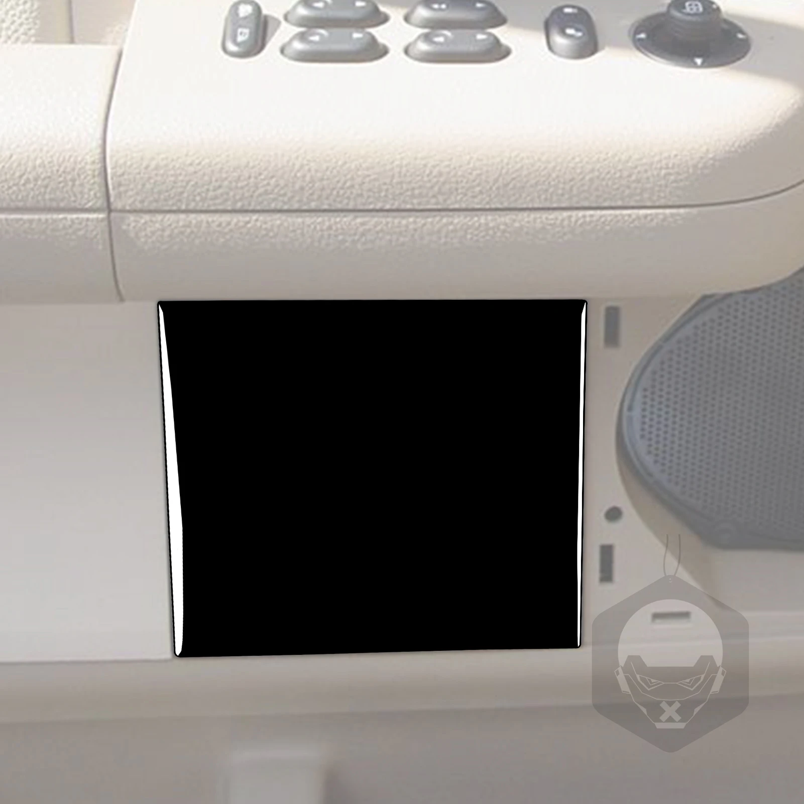 Накладка на переднюю дверь для Frod F150 2004 2005 2006 2007 2008 мягкая черная наклейка