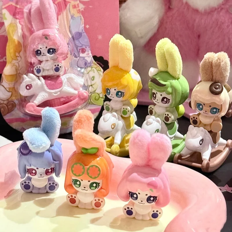 Фото Коллекционная мини-фигурка-кролик Cup Rabbit Blind Box из серии Teeny Weeny Fruity: милая магнитная модель, украшение, таинственная коробка, декор для рабочего стола №2