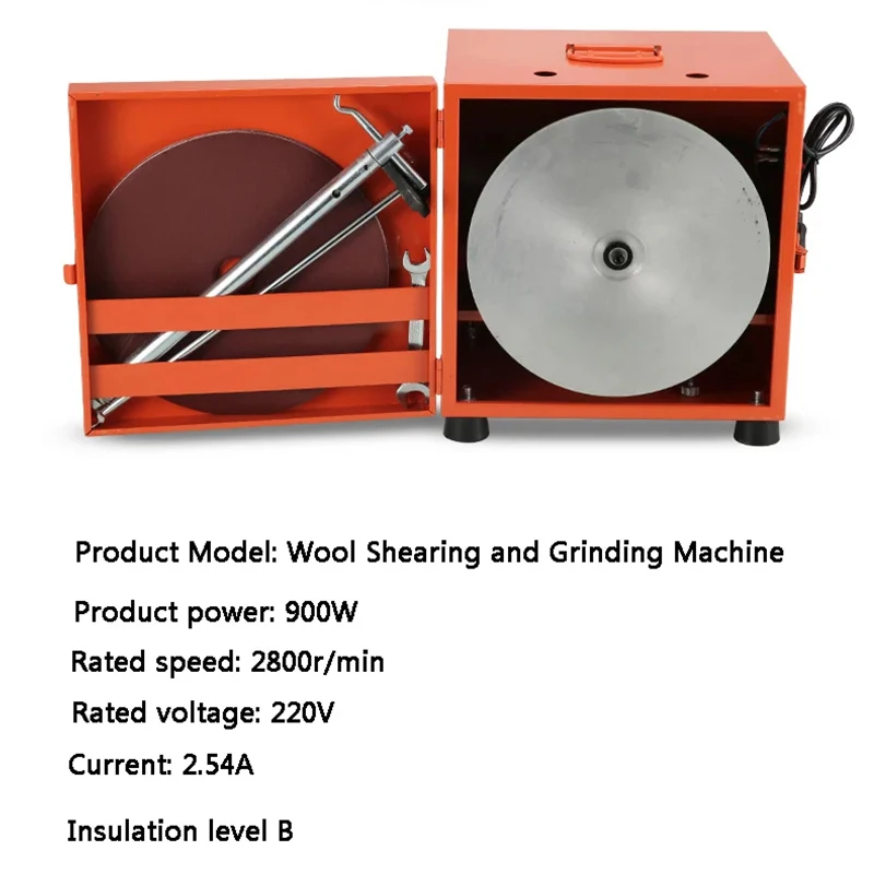 Электрическая машинка для стрижки овец 220 В точилка лезвий ножницы шерсти