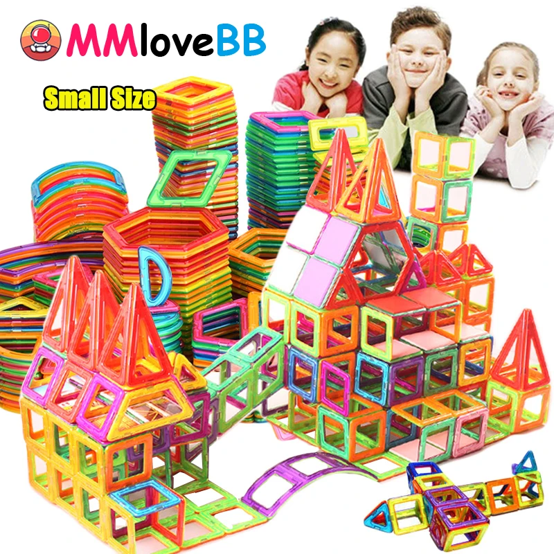 50-300PCS Mini DIY Magnetic Designer Construction Set Model Building Block For Children Intelligent Educational Toys | Игрушки и хобби