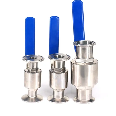 1,5 "2" 2,5" наружный диаметр наконечника Tri Clamp 25 мм 50,5 мм 64 мм санитарный шаровой кран из нержавеющей стали 304