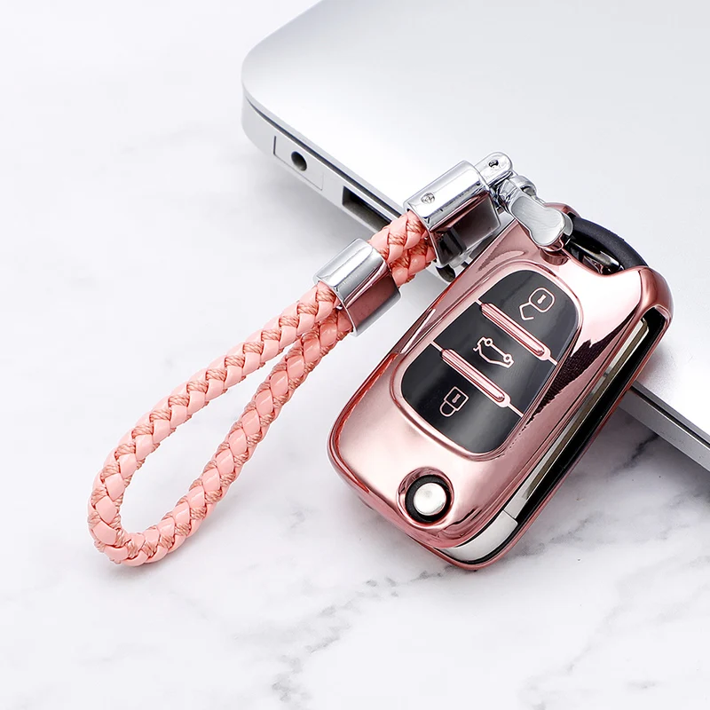 Чехол для автомобильного ключа чехол Kia Sportage Rio 3 Soul Optima Ceed Pro K5 K2 Pride Hyundai I20 I30 Ix20 Ix35