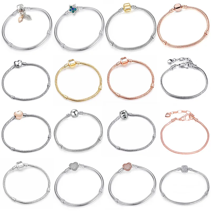 

Classic Women Bracelet for Jewelry Making Accessories Fashion Stainless Steel Charms Chain for Girls Birthday Gift Supplies