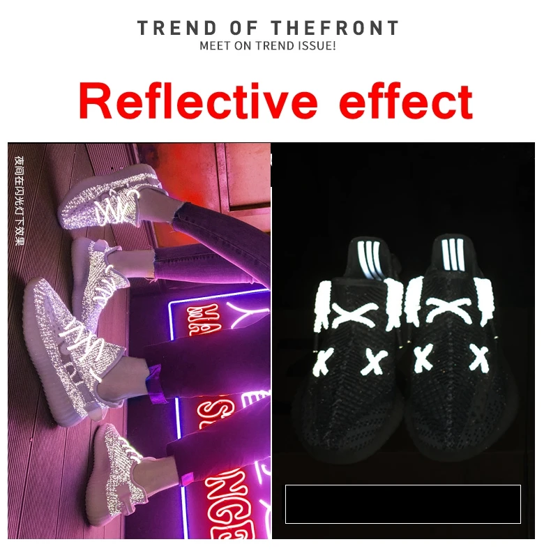 Rainbow Reflective Shoelaces Quality Sneakers Shoelaces Round Laces for Shoes Diameter 0.4cm 100/120/140/160cm 1Pair Shoestrings