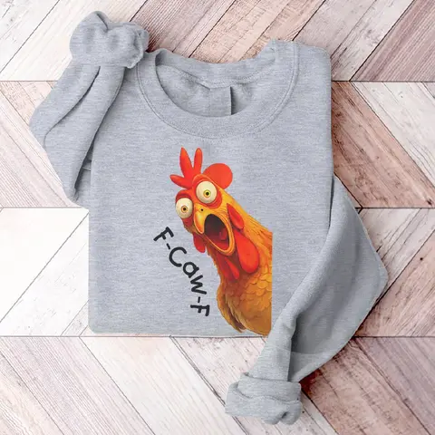 F Caw F Женские и мужские толстовки из хлопка