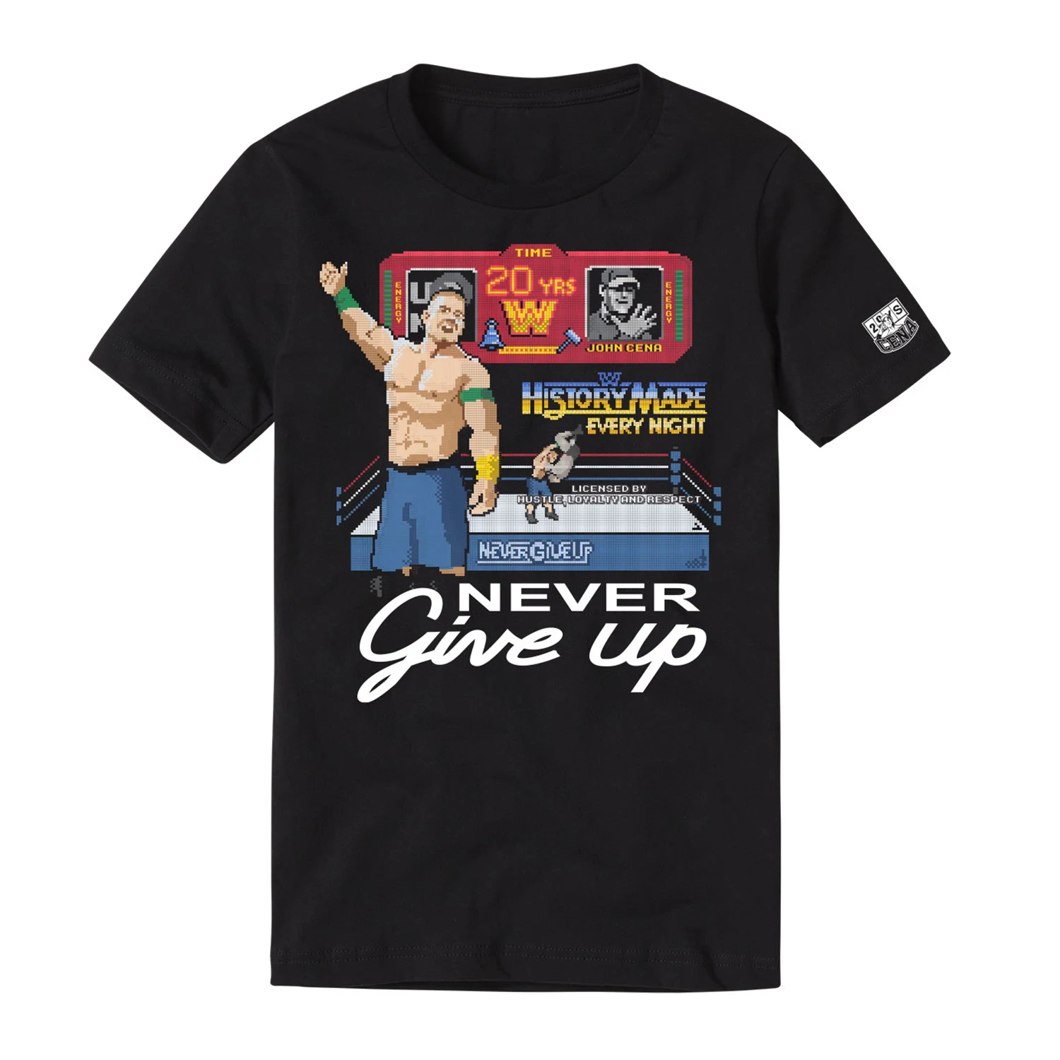 

Мужские и женские летние рубашки, модные футболки для мужчин и женщин, WWE John Scene, «Win The Day», 18-летних детей никогда не дают
