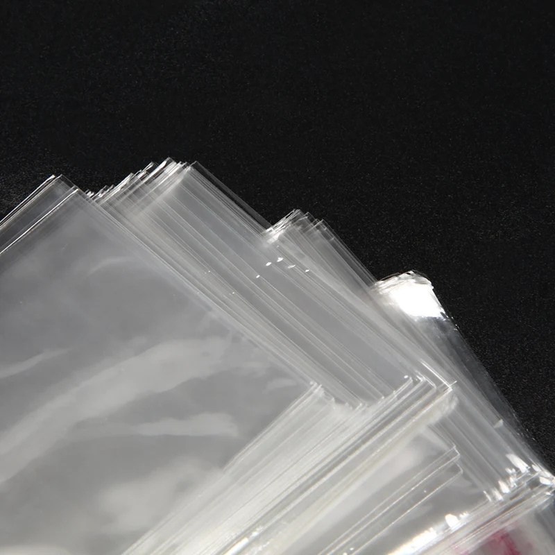 Самоклеящиеся прозрачные пластиковые пакеты для мелких предметов украшений