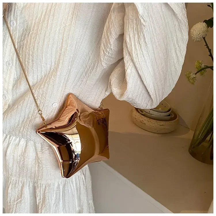 Красивый дизайн женские вечерние сумки с золотой и серебряной цепочкой новая