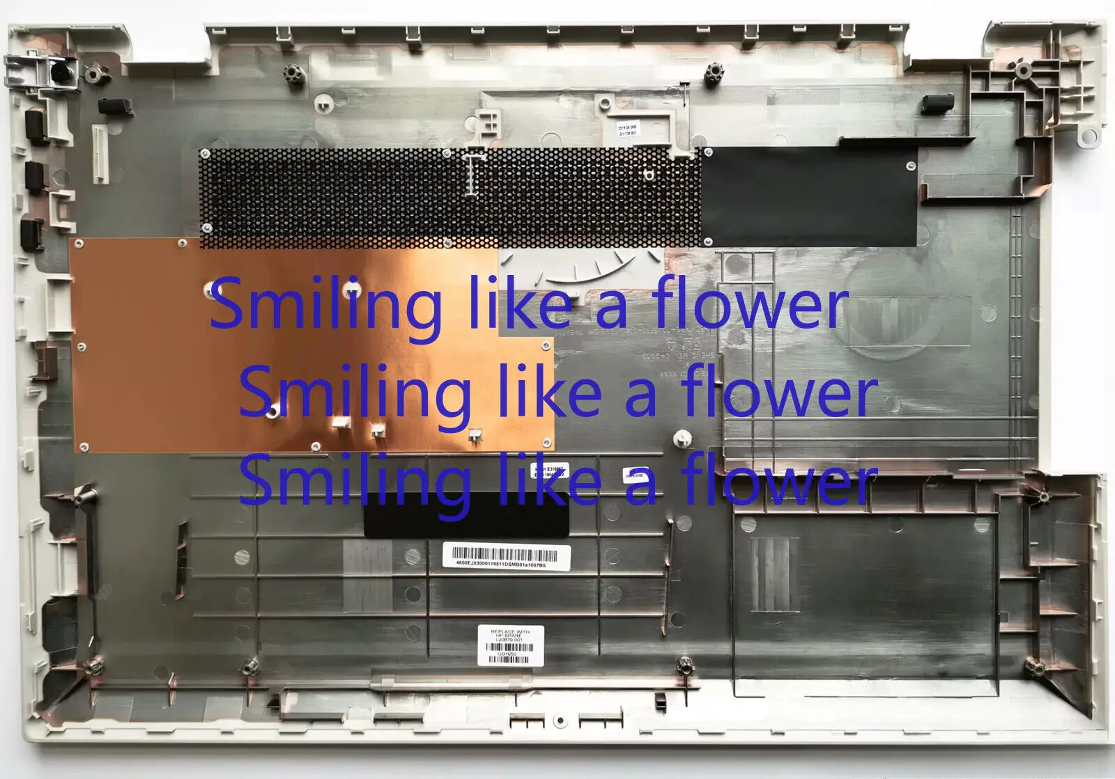 Нижняя крышка для HP ENVY X360 17-U M7-U L20679-001 Sivler нижняя