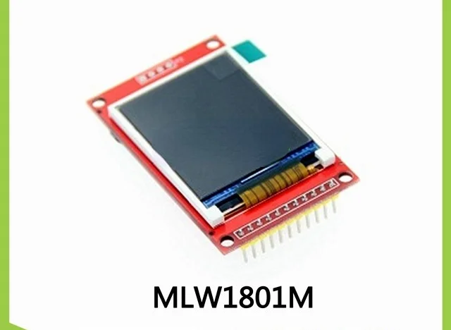 

1.8 Inch 128x160 Pixel TFT Color Screen Module SPI Interface ST7735S 3.3V MLW1801M