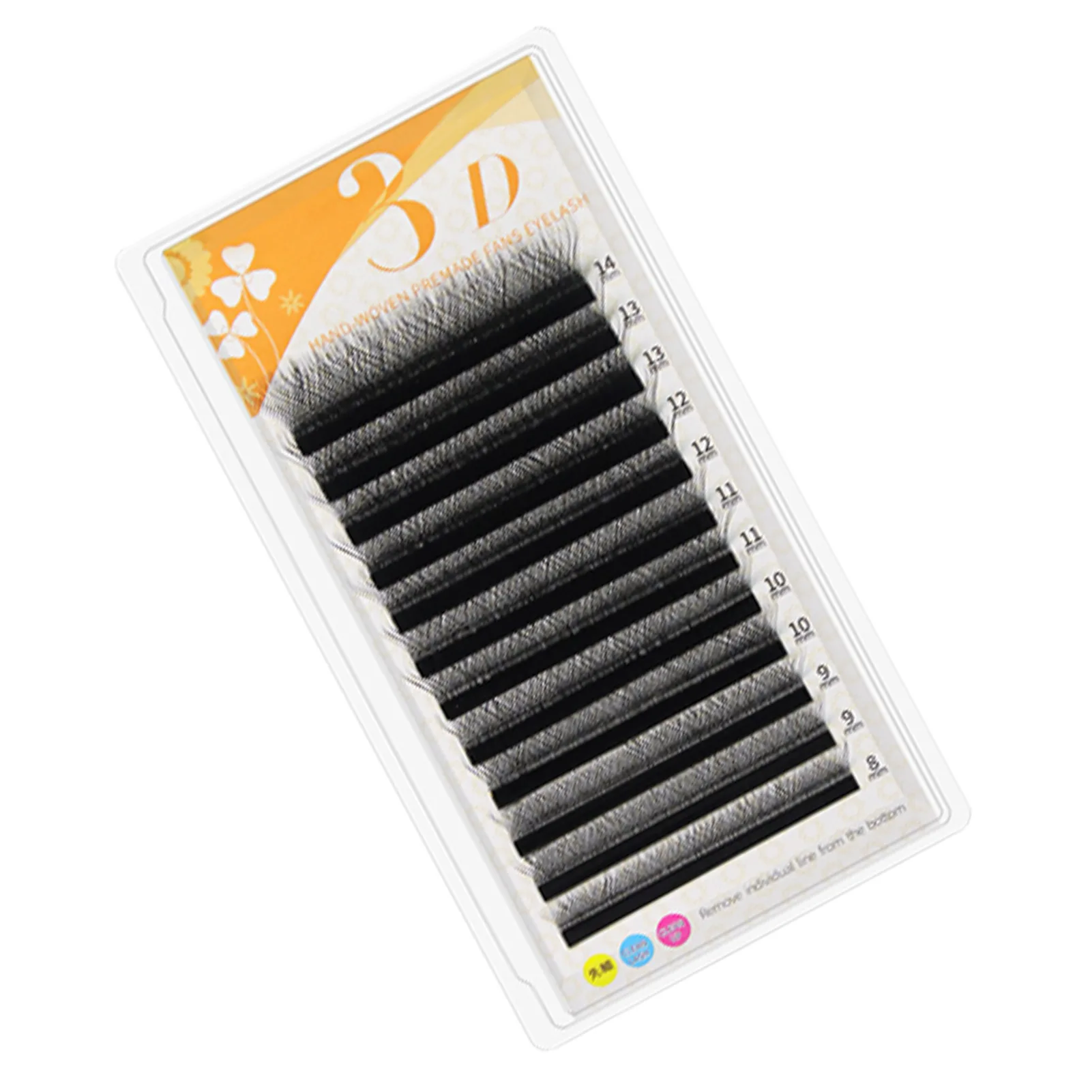 

L Curl DIY Flat Root Eyelashes Natural Look Lightweight & Comfortable for Eyelash Volumizing