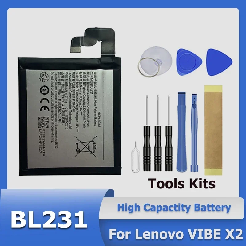 XDOU Высококачественный аккумулятор BL231 для Lenovo VIBE X2 S90 S90u + бесплатные инструменты