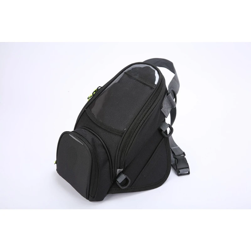 

Motorcycle Tank Bag Saddle Universal Strong Magnetic Navigation Fuel Bag Black Motorbike Bag