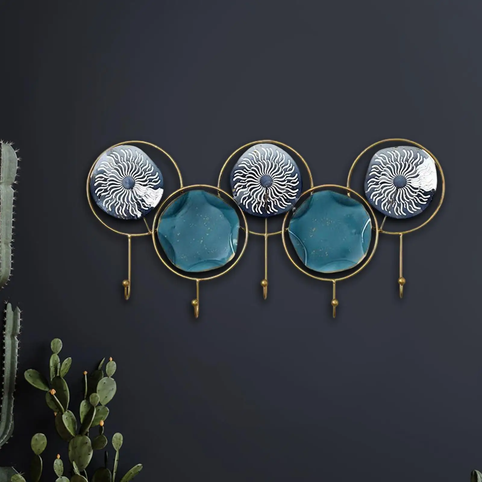 

Modern Coat Rack Wall Mounted Heavy Duty Coat Hook Rail for Living Room