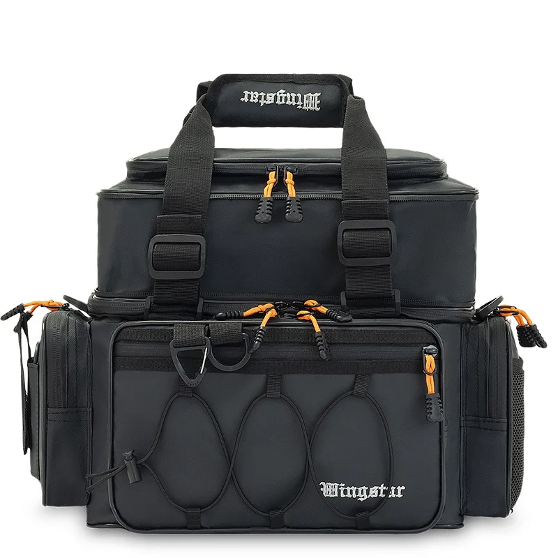 

Multifunctional Fishing Bag Fishing Tackle Bag Fish Lures Gear Storage Waist Pack Fishing Rod Bag Shoulder Backpack Pesca Bolsa