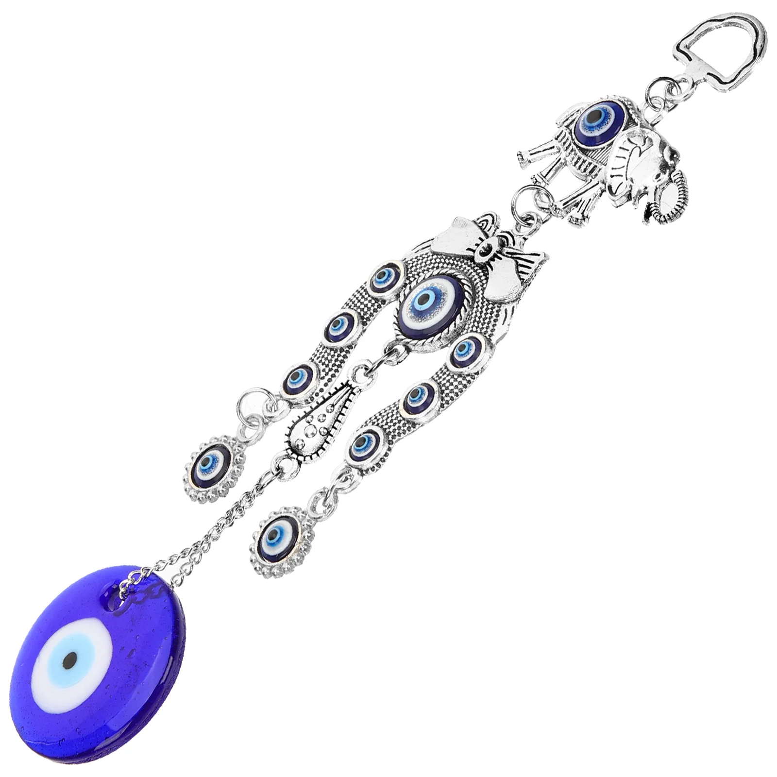 

Eye Evil Blue Key Hangings Chain Chains Keychain Rings Turkish Backpack Car Statement Keychains Accessories Beaded